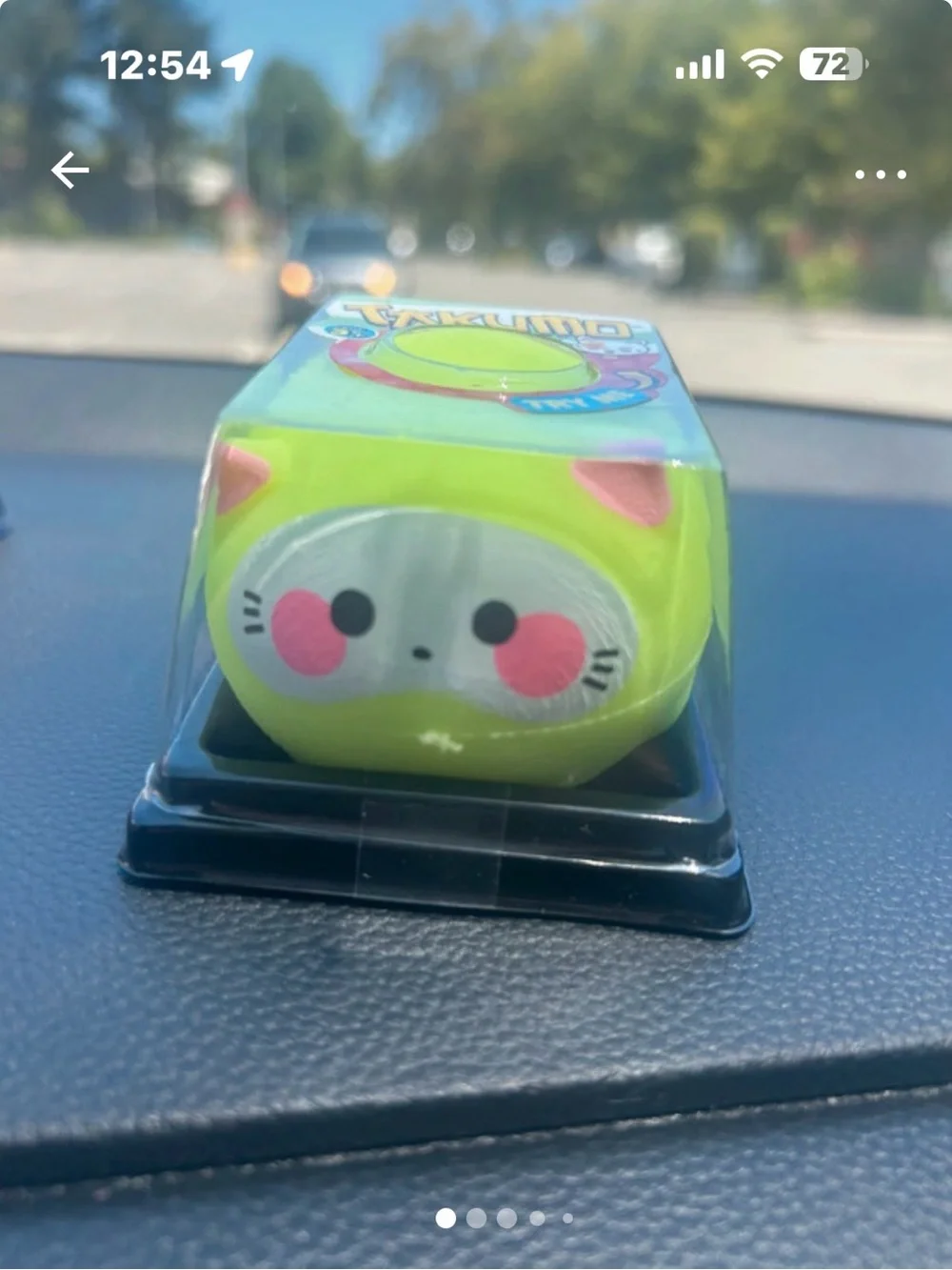Lime Green 🌸 Cute Kawaii Kitty Takkumo Squishy